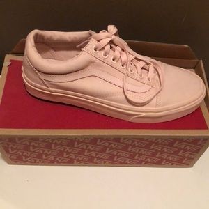 Pink canvas VANS